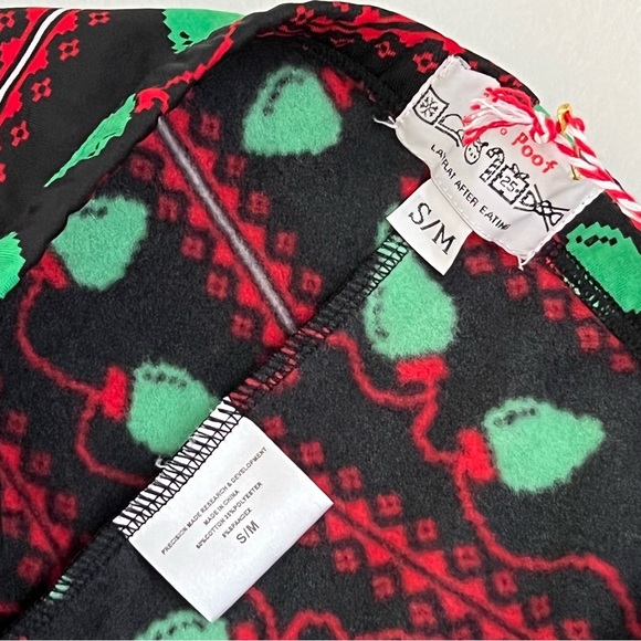 Poof Leggings Christmas Tights Holiday Tree Lights Small Medium - Picture 6 of 11
